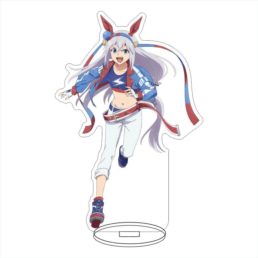 Uma Musume: Cinderella Gray 15CM Acrylic Standee - Perfect Desk Decor & Collection Display for Anime Fans, Ideal Gift