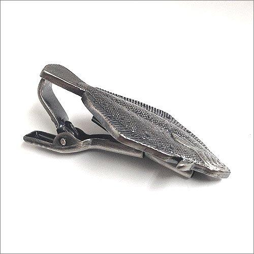 ISHOKUYA (Ishokuya) Angler Series Unique Fish Tie Clip, Tie Clip, Tie Bar, Flatfish