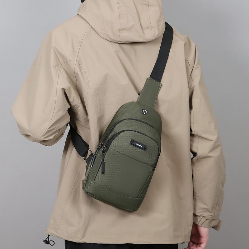 Chest Bag Crossbody Bag Business Commuter Outdoor Men's Bag Large Capacity Shoulder Bag