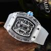 Personality Through the Bottom Sports Retro, Gear Machine Quartz, Fashion Watch