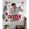 DDexter Michael CHall Classic TV Cartoon Tapestry Art Science Fiction Room Home Decor Wall Hanging Sheets
