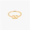 Valentino V Logo Ring J0x03 Met Cs4