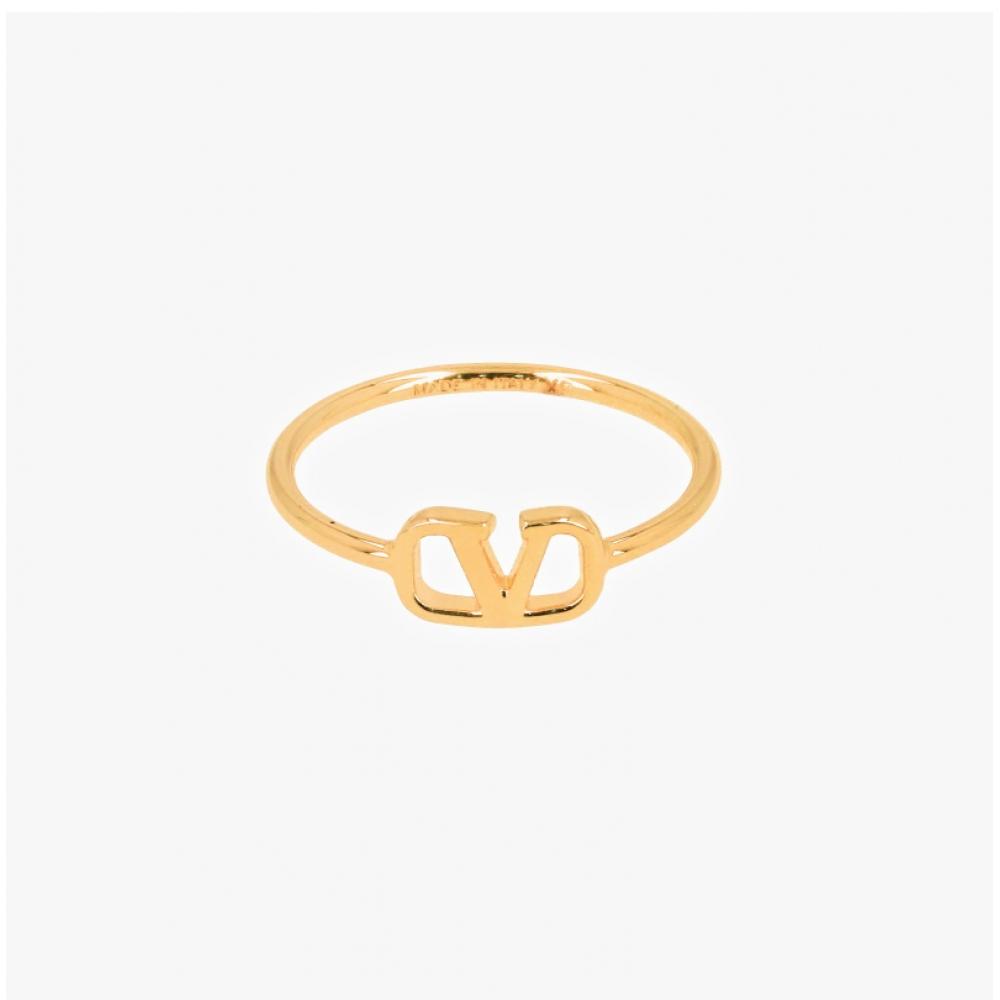 Valentino V Logo Ring J0x03 Met Cs4