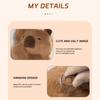Plush Car Tissue Box, Cute Cartoon Hanging Tissue Holder, Soft Doll Design Paper Bag For Auto Seat Back & Interior Decoration