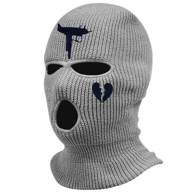 thumbnail image 2 of Punk Y2K Star Balaclava Ski Mask - Knitted Full Face Mask For Women & Men, Winter Sports & Streetwear 2 of 13