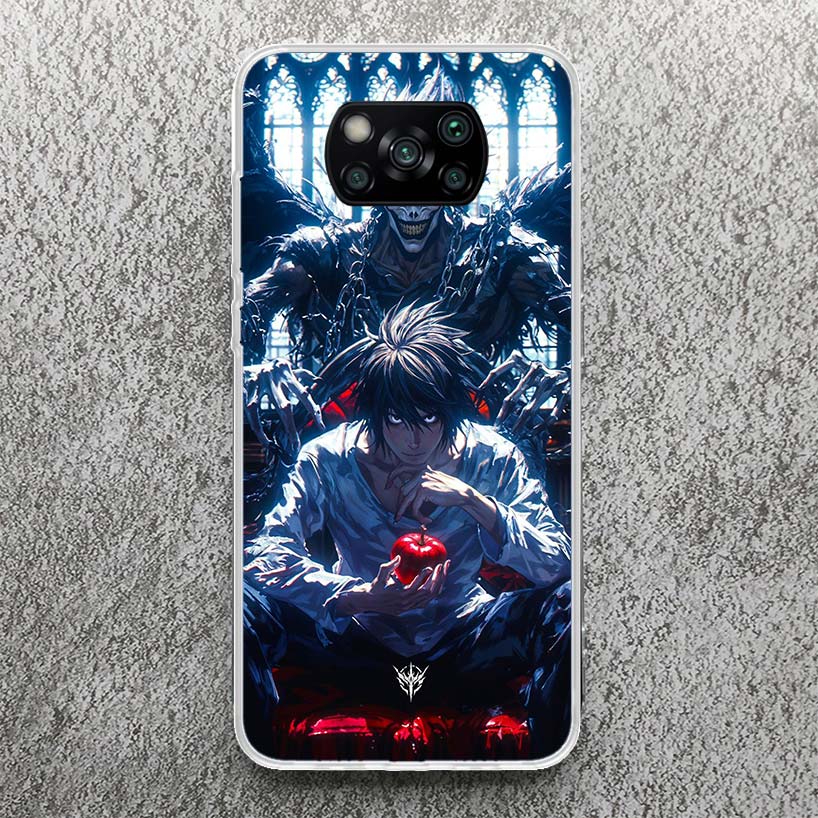 

N-Note D-Death L Lawliet Print Soft Case for Xiaomi Poco X7 X6 X5 X4 X3 Nfc Phone Shell F7 Ultra F6 F5 Pro F4 GT M6 M5S M3 Patte Xiaomi Poco X6