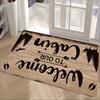 1PC Welcome charactor Door Mats Kitchen Rugs Non-Slip Pop design Living room Rugs Bath Mat Carpet for Home Sink Laundry Decor