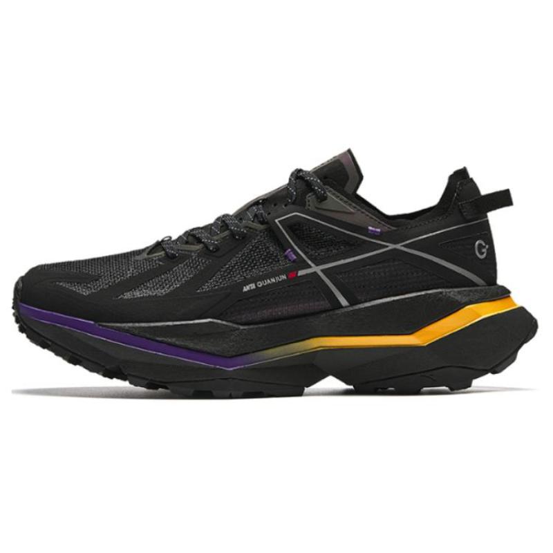

Anta Falcon Hunting Cushioning Wear-Resistant Low-Top Outdoor Shoes Men s Black Yellow Sneakers 39