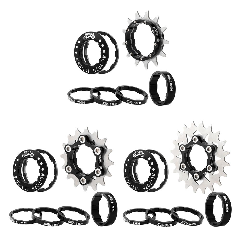 MTB Bicycle Cassette Freewheel Single Speed Metal Mountain Bike Flywheel Sprocket Conversion Cycling Accessories