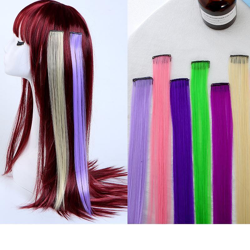 

Цельный кусок парика естественного индивидуального цвета, не оставляющий следов