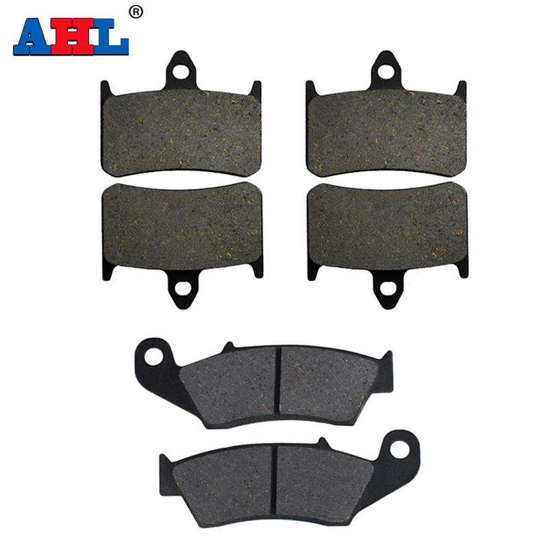 Motorradteile Vorder- und Hinterradbremsbeläge Satz Für Honda VFR400 VFR 400 R3K R3L R3M R3N NC30 1989-1992 Metall- und Messinglegierungen
