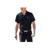 adidas Solid Color Logo Polo Shirt Men Tops Black IA5446