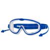 Children's Anti-Fog Waterproof Large Frame Swim Goggles with Silicone Earplugs