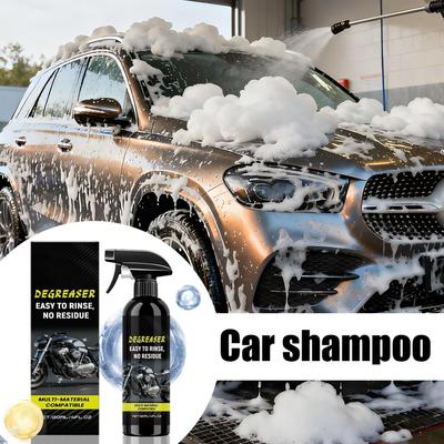 Car Foam Soap High Shine Detailing Liquid 120ml No Scratch Gloss Auto Wash Cleaner For Automotive Vehicle Truck Sedan Pickup SUV