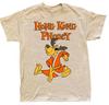 HONG KONG PHOOEY Cartoon Short Sleeve Sand Color Shirt VK02800 Unisex T-Shirt