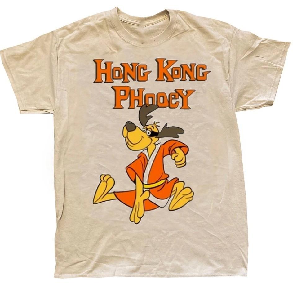 HONG KONG PHOOEY cartoon short sleeve sand color shirt VK02800 Unisex T-Shirt XXL