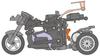 Tamiya Dancing Rider Chassis Assembly Kit 57405 T3-01