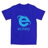 Herren Ecstasy T-Shirts Beliebtes Logo 100% Baumwolle Kleidung Strand Straßenstil Kurzarm T-Shirt Rundhals Neuheit Lässiges T-Shirt
