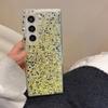 Applicable To Samsung Zflip6 Mobile Phone Case, Epoxy Glitter Sequin Fold5 Clamshell Folding Screen W24Flip Women'S Model