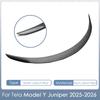 For Tesla Model Y Juniper Accessories 100% Real Carbon Fiber Spoilers for Model Y Juniper 2025 2026 High Performance Spoilers