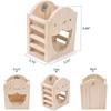Chinchilla Hamster Hanging Cute Standing Hay Box Hay Dispenser Rabbit Feeder Stand Holder