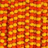 Multicultural Marigold Garland for Indian Weddings, Diwali, Ramadan, Day of the Dead, and Mexican Celebrations