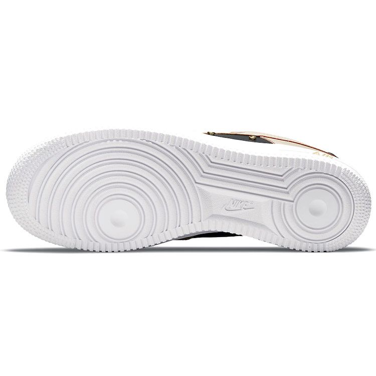 Nike Air Force 1 07 Premium Particle Beige Herren Sneaker Braun Schwarz Weiß DA8571-200