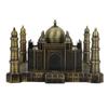 Alloy Taj Mahal Model Ornamental Statue Famous Building Replica Architectural Statue  Office Decor