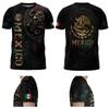 Men's Casual Short Sleeve T-Shirt Mexico Letter Print Crew Neck Lightweight Soft Fabric Comfortable Fit