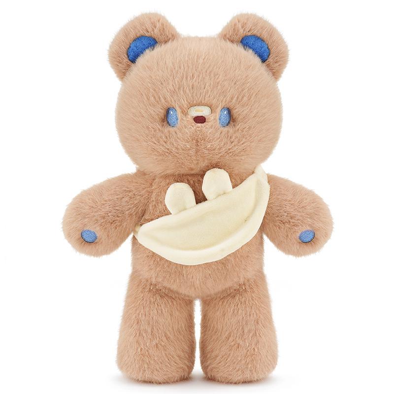 

Hug Baby Super Cute Little Rabbit Bag Bear Plush Toy Doll Doll Child Girlfriend Gift