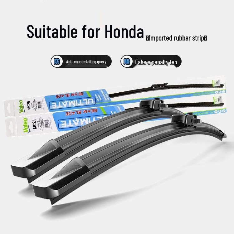 Valeo Wiper Blades for Honda Fit, Civic, Odyssey, Accord, CRV, Vezel, XRV, and Spirior