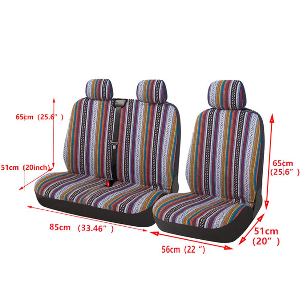 1 + 2 Seater Covers Truck Seat Covers Universal Truck Seat Covers Fit for Truck Lorry /Van /Suv Car Accessories