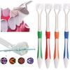 3-Sided Toothbrush for Special Needs Easier Oral Cleaner Gum Care KTY