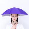 Kopfmontierter Regenschirm Faltbar Wasserdicht UV-Schutz Sonne Regen Kappe Für Outdoor Angeln Camping Strand Für Männer Frauen