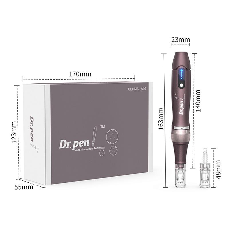 DR.pen A10 Electric Microneedle Beauty Pen with Screen Display, Wireless Charging, and Portability