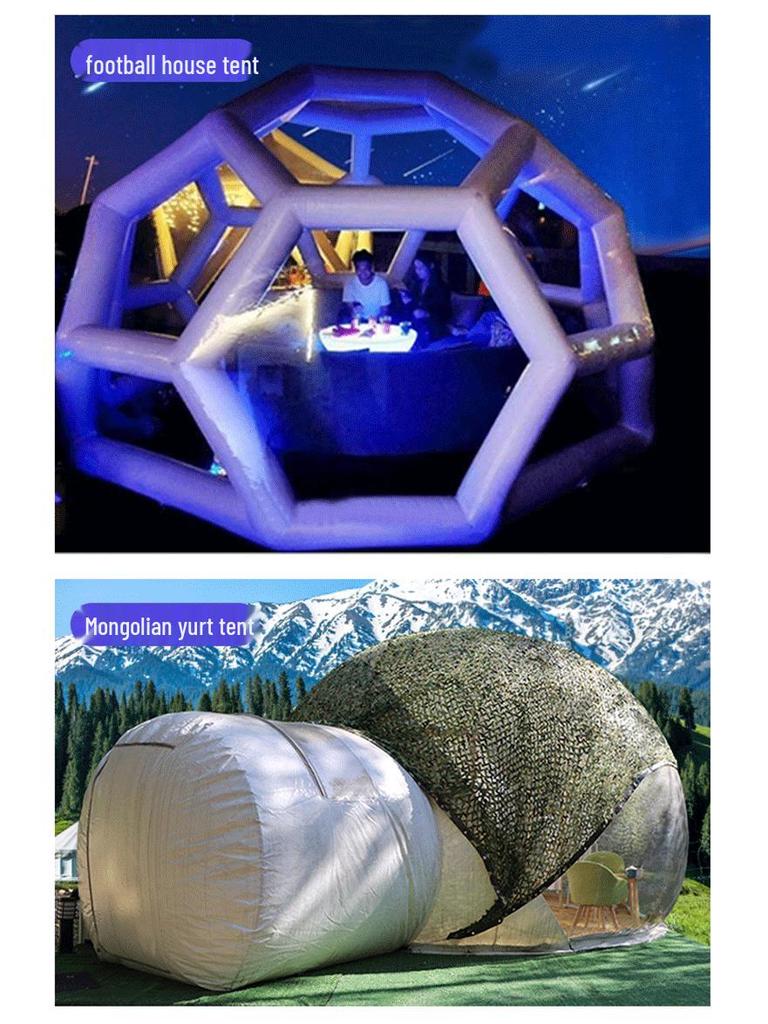 Transparent Inflatable Bubble Tent: Outdoor Starry Sky Room for Weddings, Birthdays, and Events