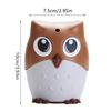 Cute Cartoon Owl Toothpick Holder Desktop Automatic Toothpick Dispenser Tooth Pick Container Family Bar Accessories
