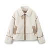 European & American Retro High Street Style Double-Sided Fleece Jacket