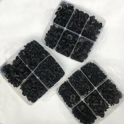 16 Popular Sizes 620 Pcs Car Retainer Clips Plastic Fasteners Kit Push Pin Rivet