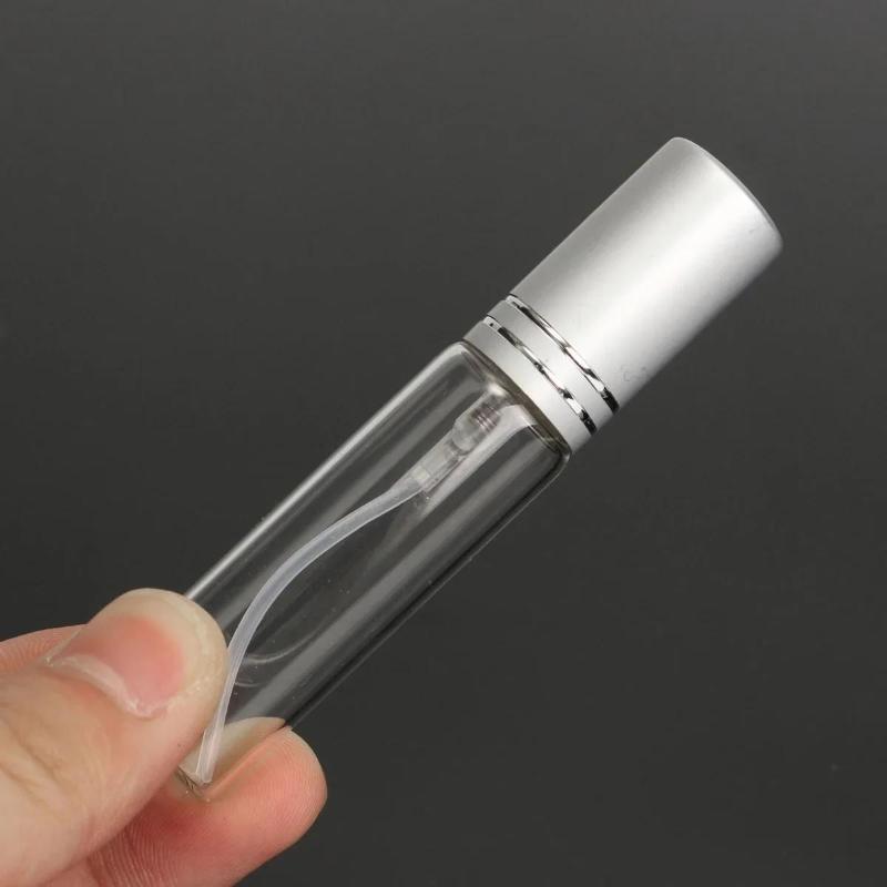 

1/5/10 шт. 10 мл прозрачный флакон-спрей маленький пустой стеклянный атомайзер флаконы для духов мини-контейнер для жидкости тоника масла косметики