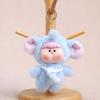 Plush Animal Cosplay Baby Doll Toys Kawaii Keychain Women's Bag Pendant Plush Keychain Student Backpack Decor Kids Birthday Gift