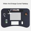 Folding Laptop Stand Holder Study Table Lamp Usb Fan Desk Wooden Foldable Computer Desk for Bed Sofa Tea Serving NEW