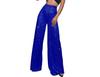 Pantaloni da Donna a Gamba Larga Lunghi Fino ai Piedi con Perle e Paillettes alla Moda 2025