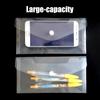 10PCS Face Cover Storage Bag Plastic Case Holder Face Cover Clip for Kids Teens Adults
