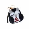 Key Holder Lady Wallet Short Purses Cartoon Car Key Chain Key Bag Owl Coin Purse School Bag Pendant