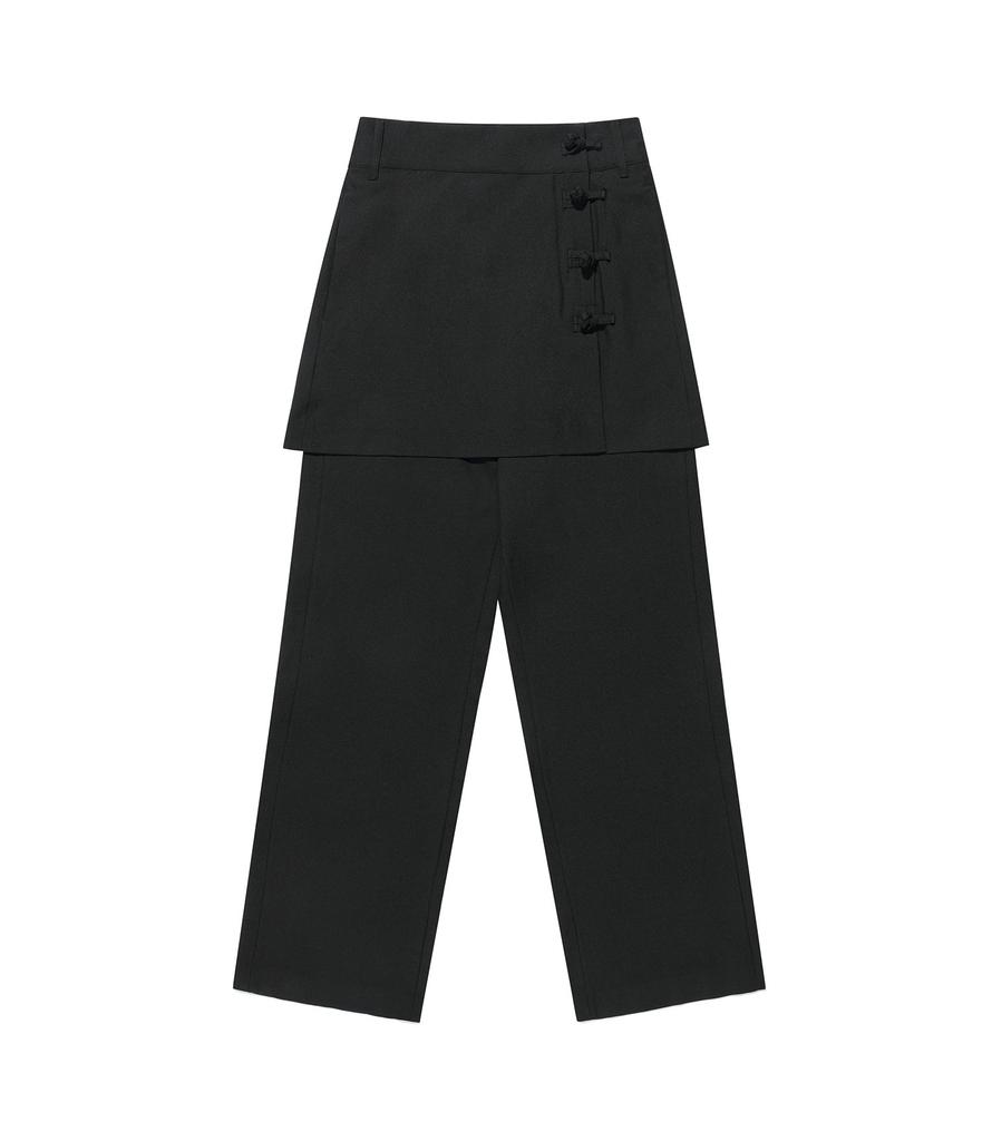 NICEGHOSTCLUB Ffats Lap Skirt Pants_Black(Ng2Ffupa90A)
