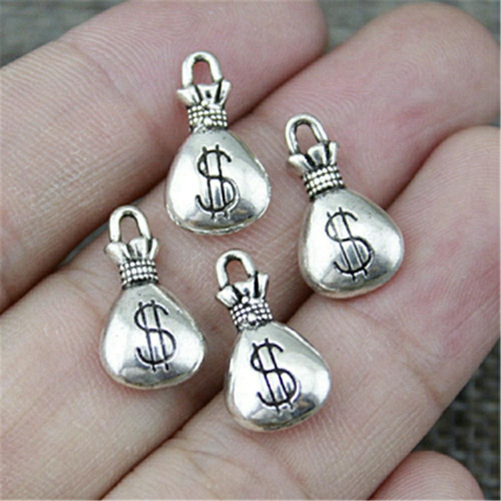 

Валютные подвески кулон женские украшения массивные новые сделай сам A05-5pcs-17x10mm