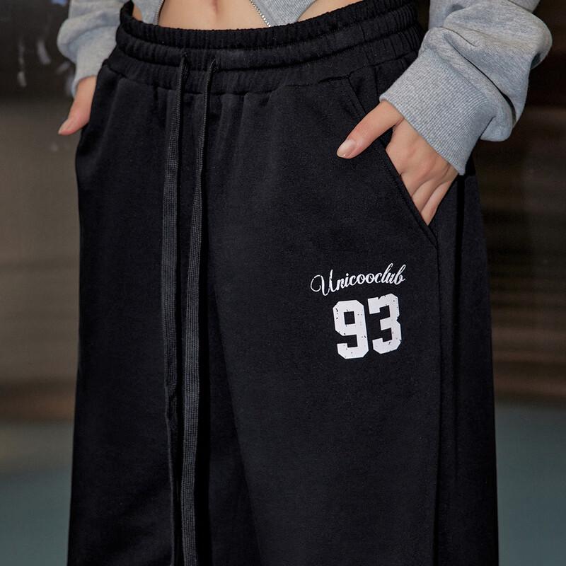 unifree Casual Loose Wide-Leg Sweatpants