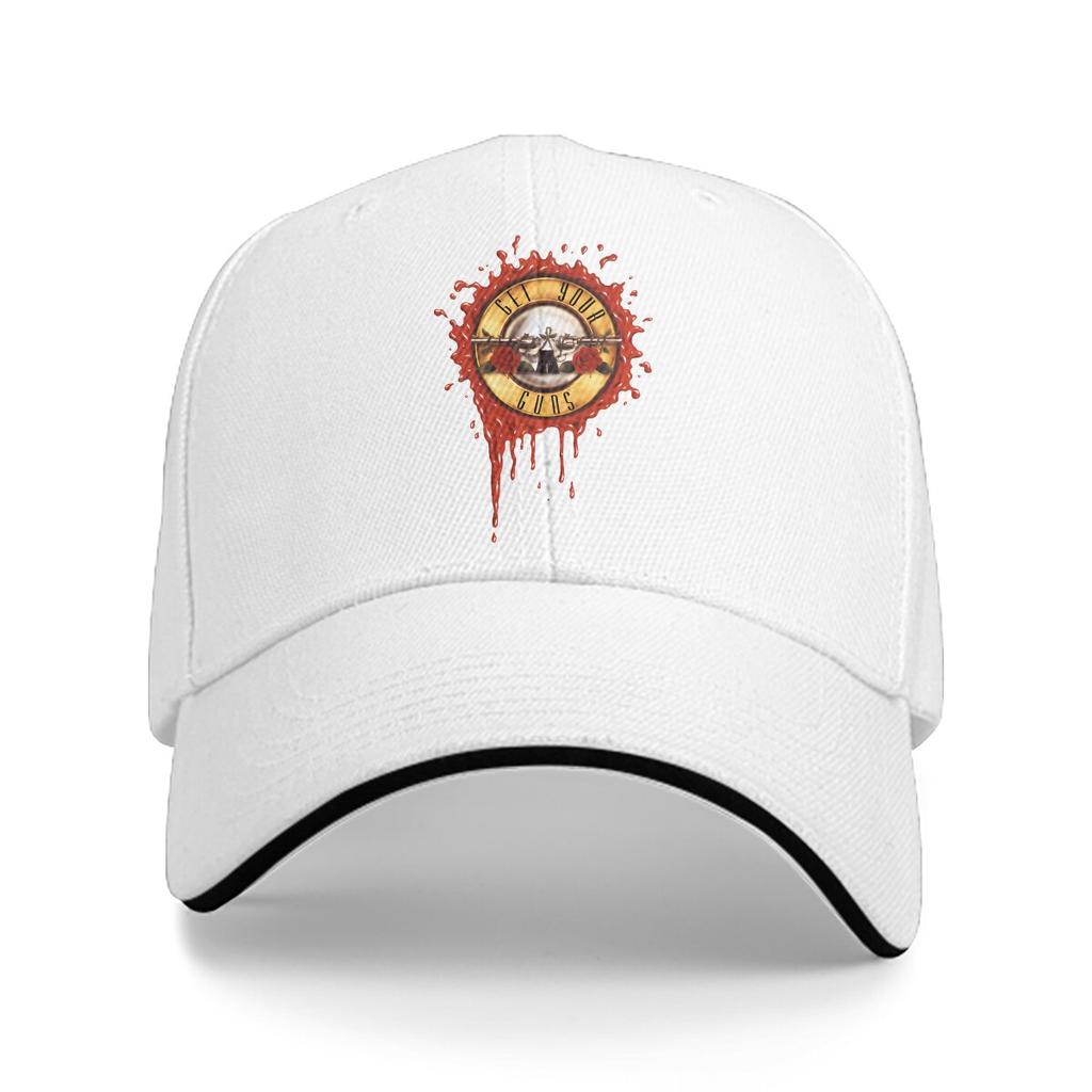 Guns N Rose Heavy Metal Multicolor Hat Peaked Cap Get Your Blood Personalized Visor Protection Hats