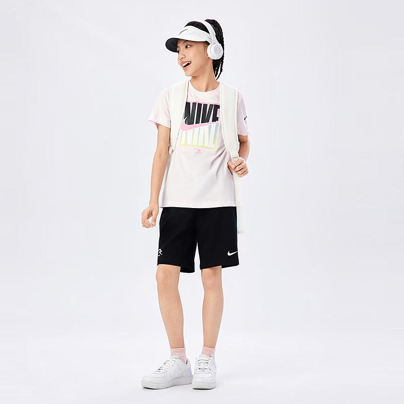 Nike Kids  Cotton Short Sleeve T-Shirt & Shorts Set M